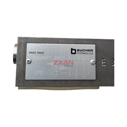 Bucher Hydraulics SWDRVPC-5MDO-P-E-6 24D Hydraulic Solenoid Valve