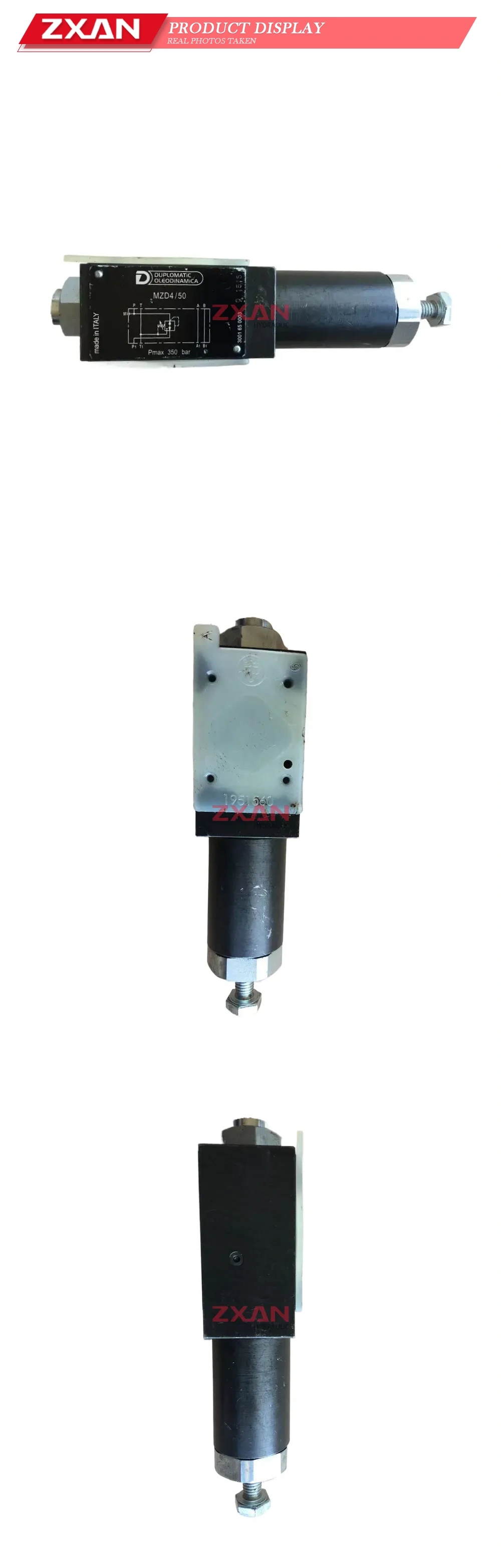 Duplomatic MZD4/50 Hydraulic Pressure Relief Valve Description