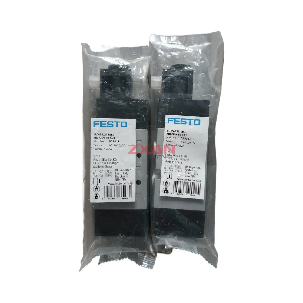 FESTO VUVS-L25-M52-MD-G14-F8-1C1 Solenoid Valve-img1 FESTO VUVS-L25-M52-MD-G14-F8-1C1 Solenoid Valve