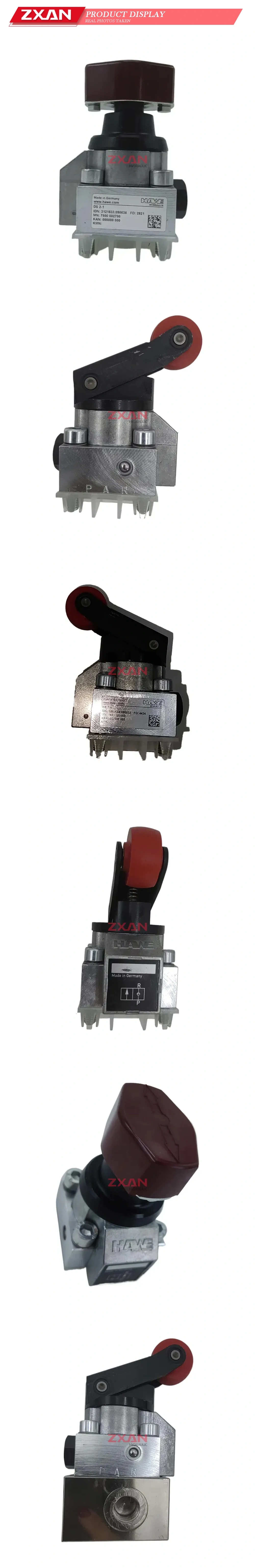 HAWE DS 2-1 Hydraulic Directional Seat Valve Description