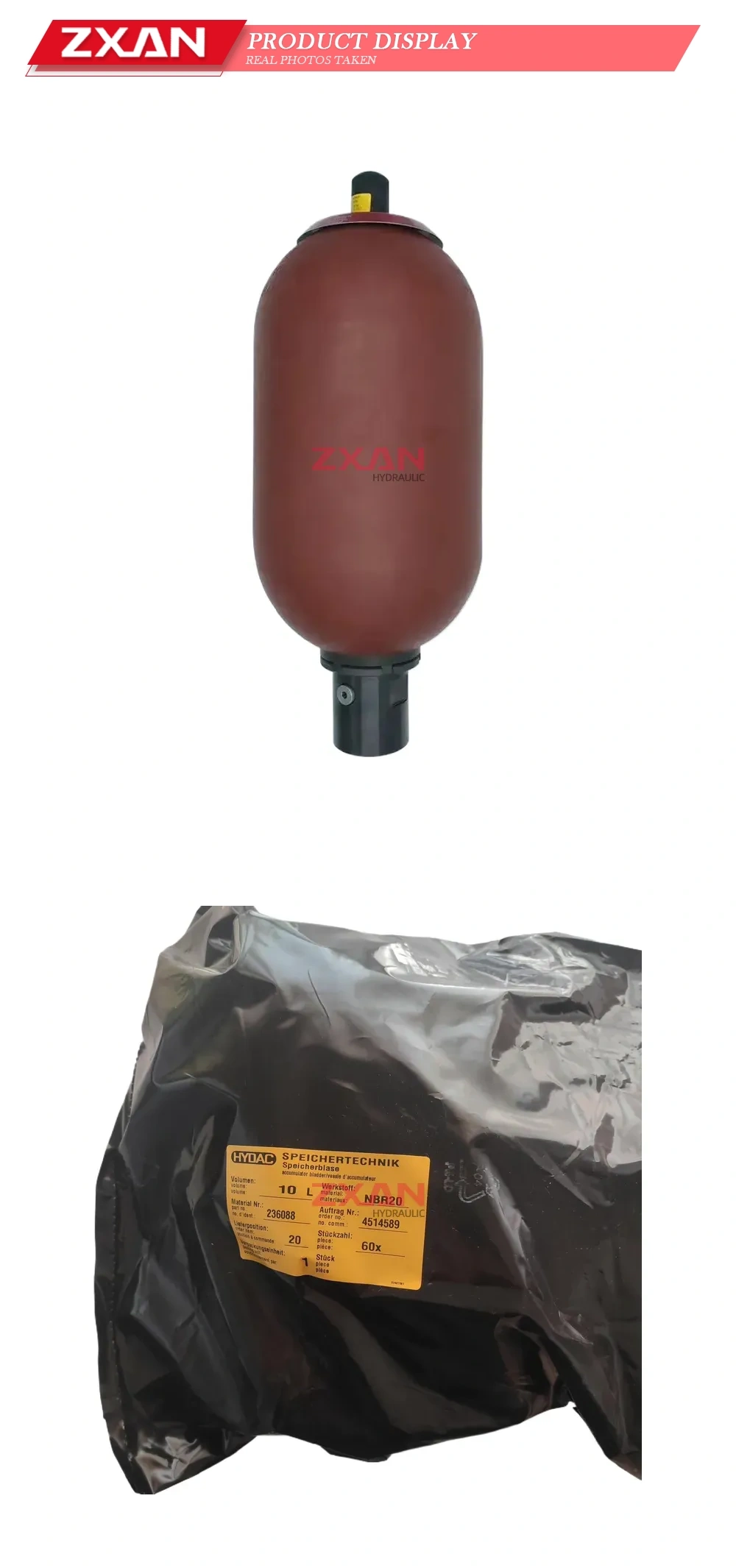 HYDAC 236088 Accumulator Bladder Description