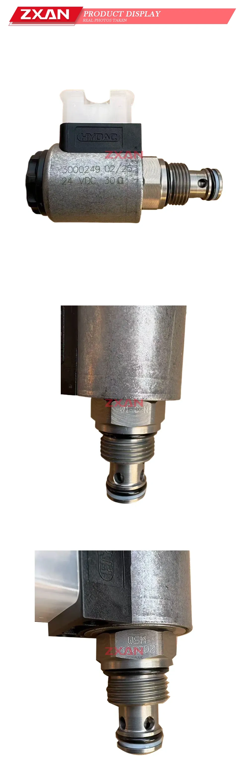 HYDAC 3000249 Hydraulic Solenoid Valve Description