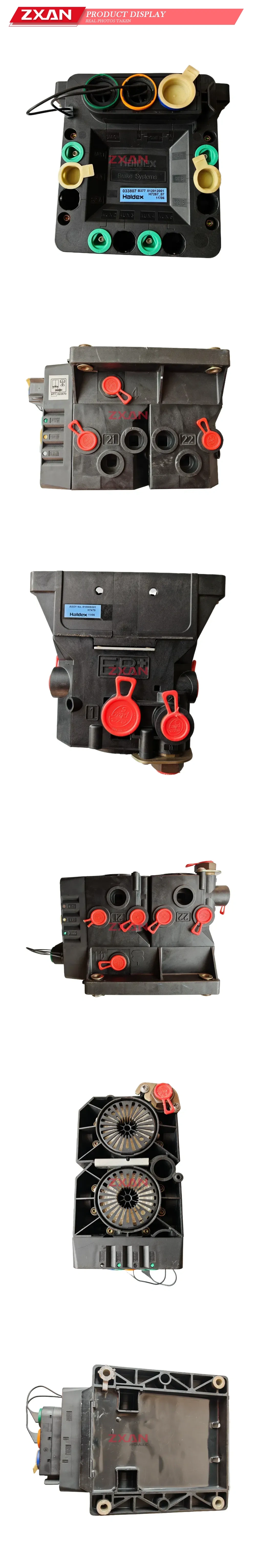 Haldex 033807 / 810008301 (EB+) Trailer EBS Valve / Electronic Braking Control Unit Description