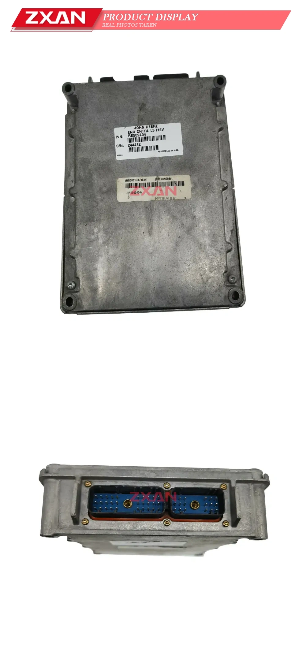 John Deere RE502404 Engine Control Module Description