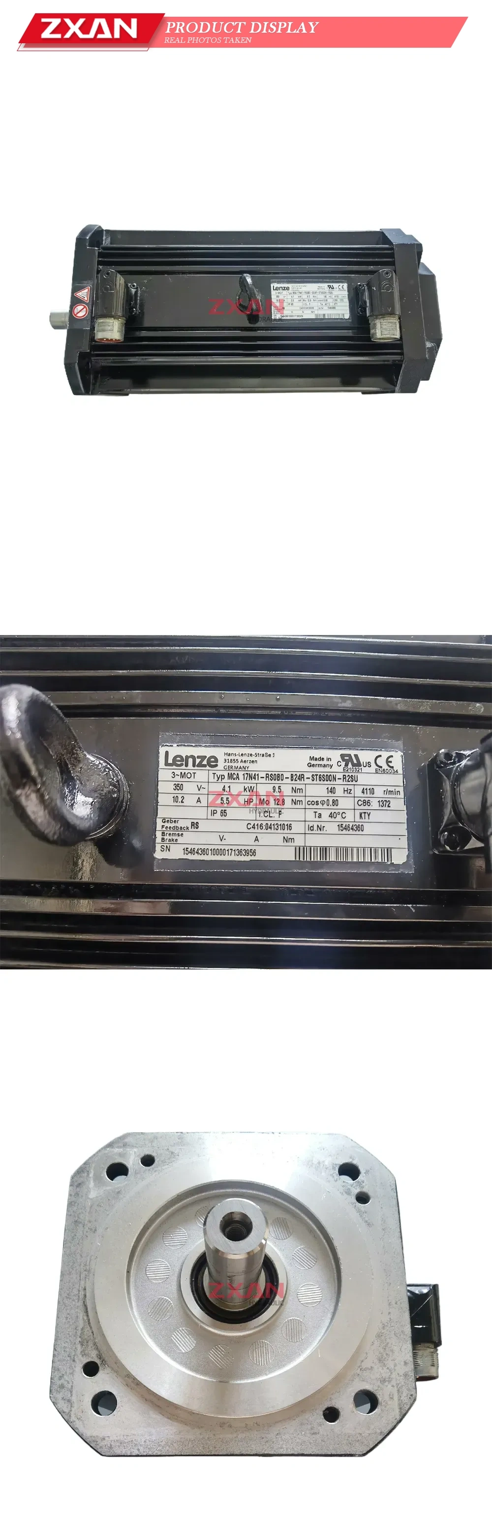 Lenze MCA 17N41-RS0B0-B24R-ST6S00N-R2SU AC Servo Motor Description