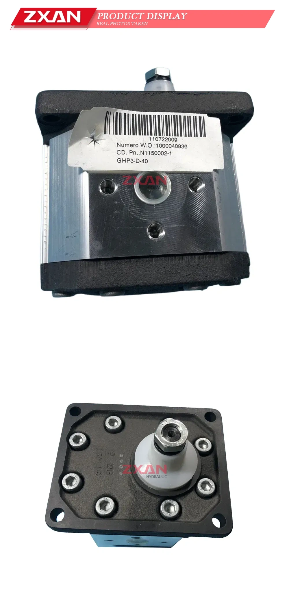 Marzocchi GHP3-D-40 Hydraulic Gear Pump Description