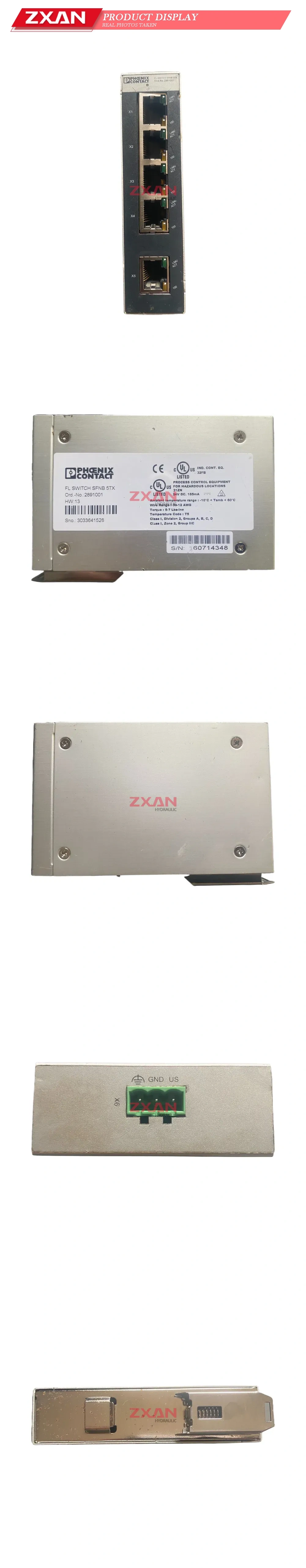 PHOENIX CONTACT FL SWITCH SFNB 5TX Industrial Ethernet Switch Description