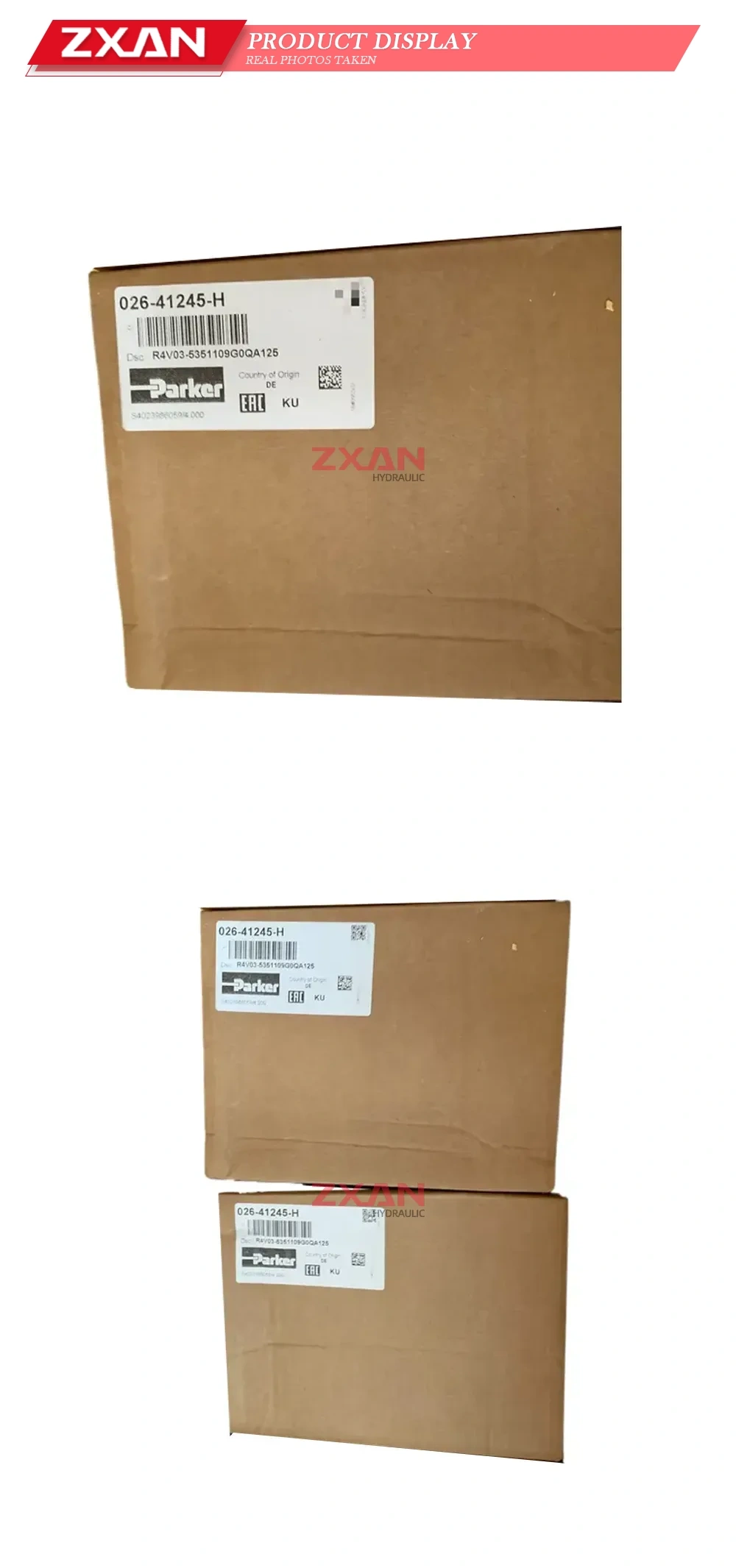 Parker 026-41245-H Hydraulic Valve Description