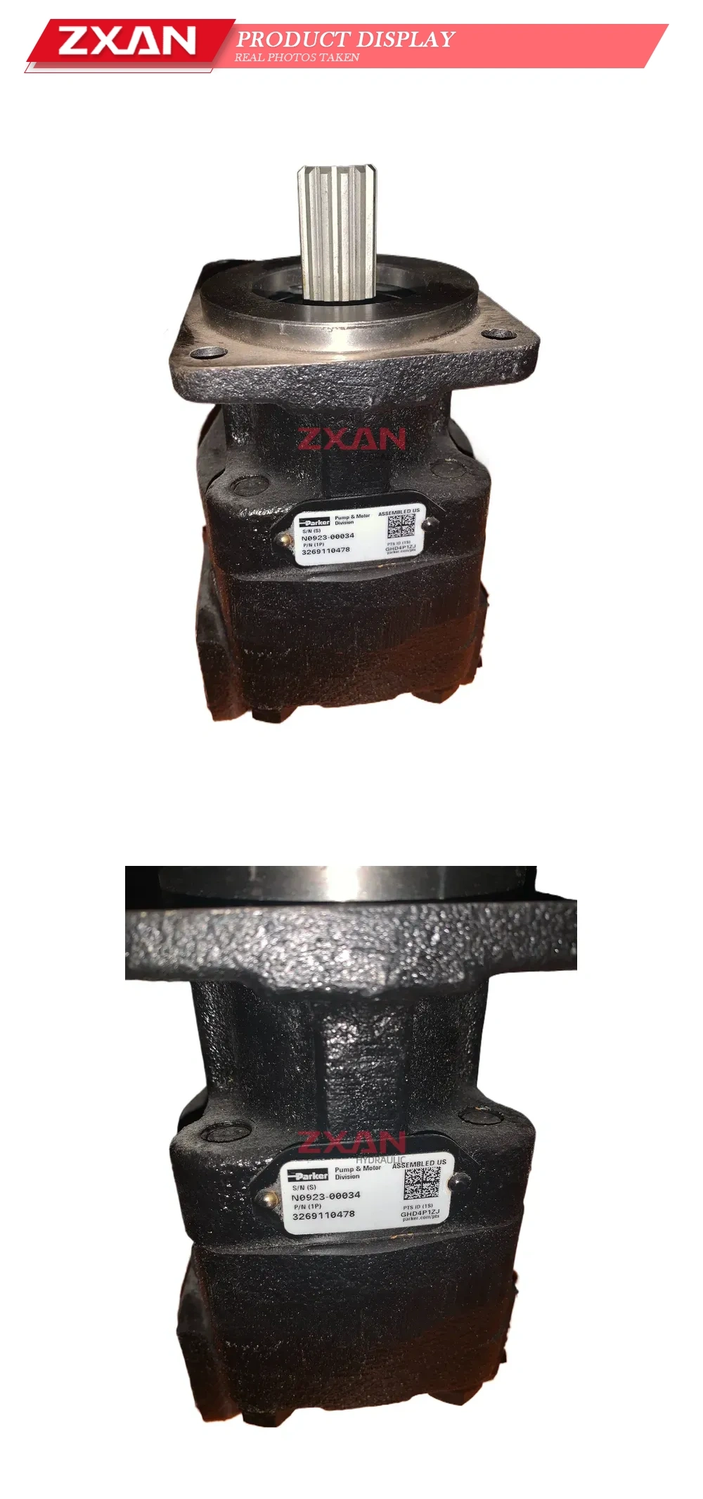 Parker 3269110478 Hydraulic Gear Pump Description