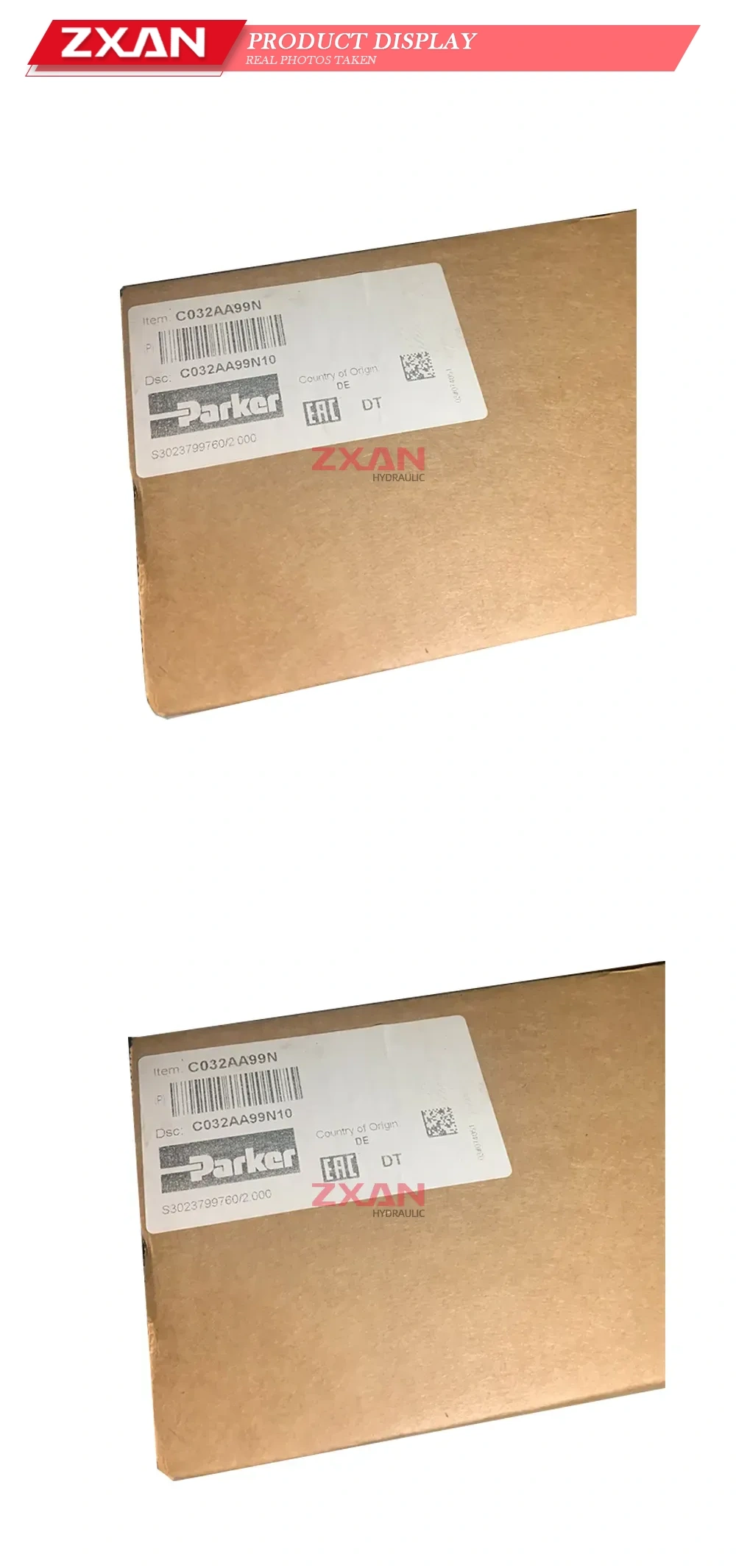 Parker C032AA99N Hydraulic Cartridge Valve Description