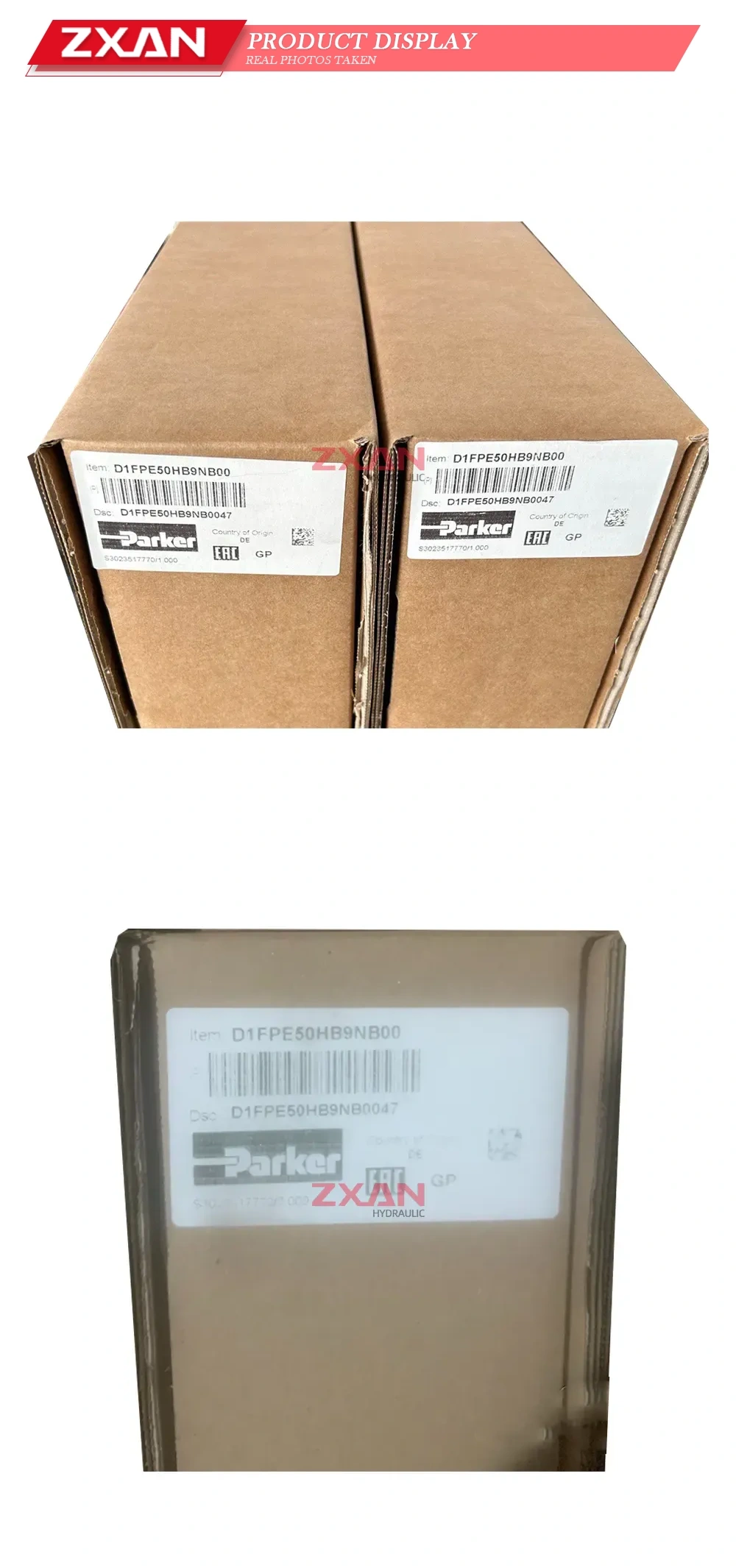 Parker D1FPE50HB9NB00 Proportional Directional Control Valve Description