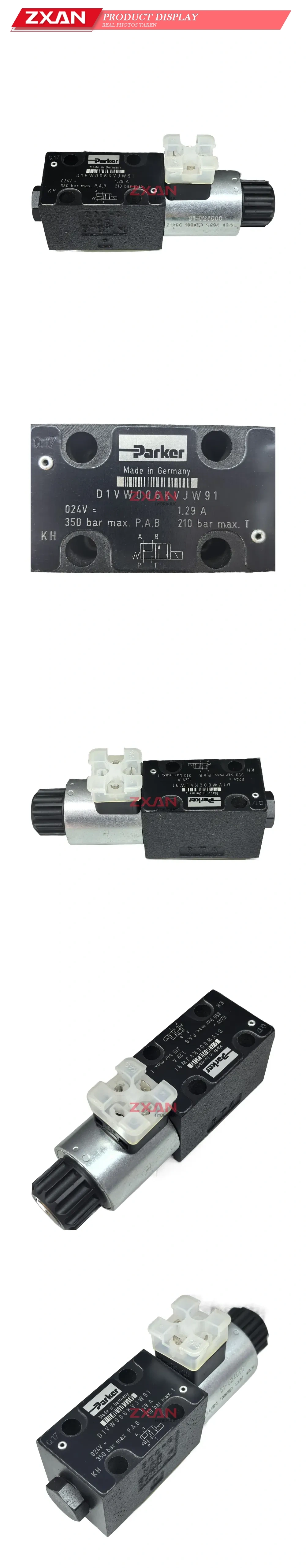 Parker D1VW006KVJW91 Solenoid Directional Control Valve Description