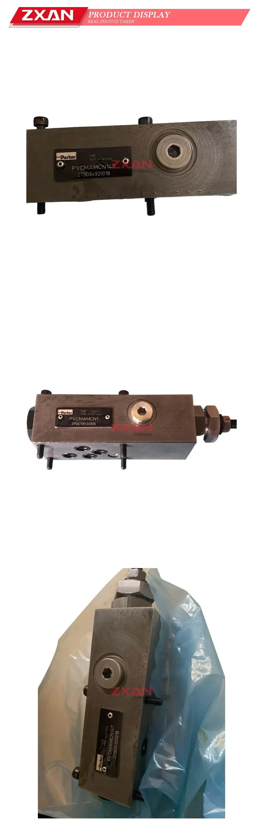 Parker PVCMAMCN147 Hydraulic Pressure Compensator Description