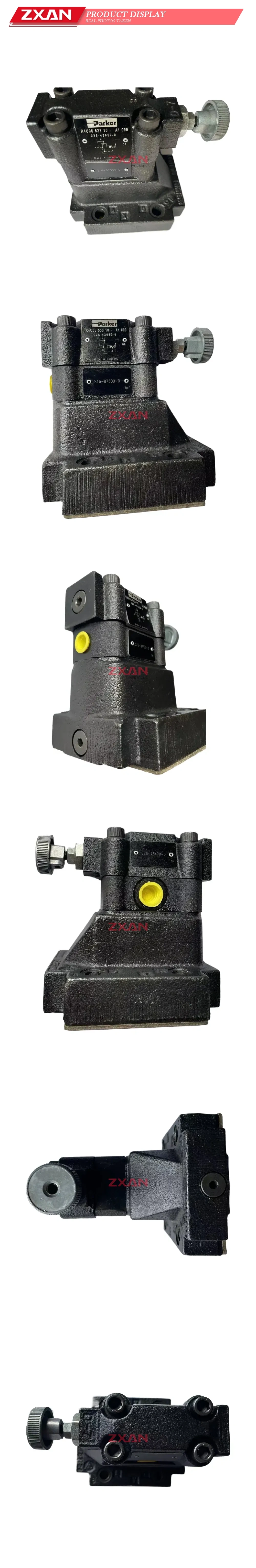 Parker R4U06 533 10 A1 099 Hydraulic Pilot Operated Relief Valve Description