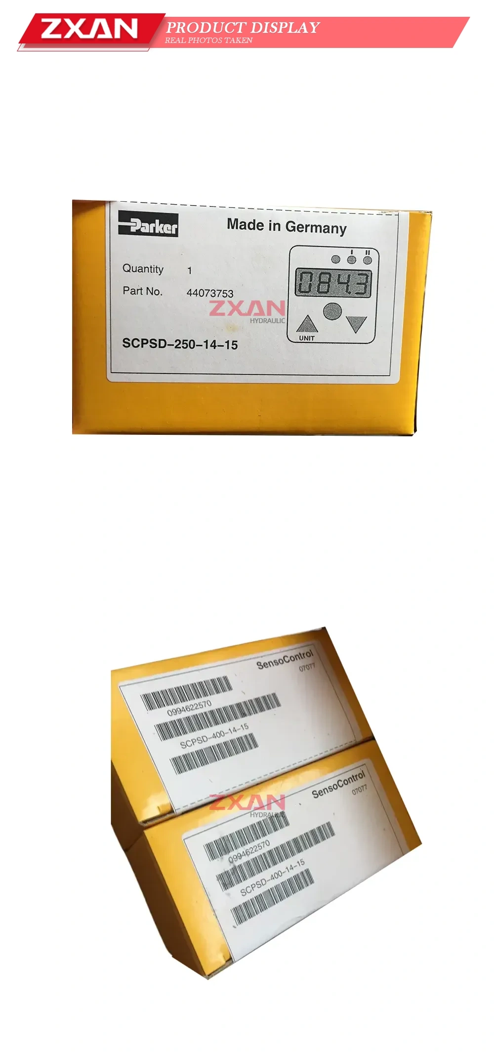 Parker SCPSD-250-14-15 Digital Pressure Switch Description