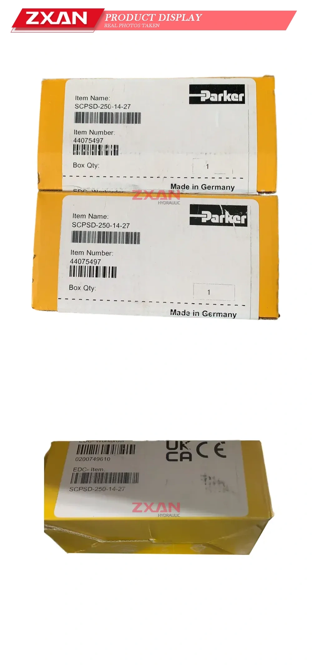 Parker SCPSD-250-14-27 Electronic Pressure Switch Description