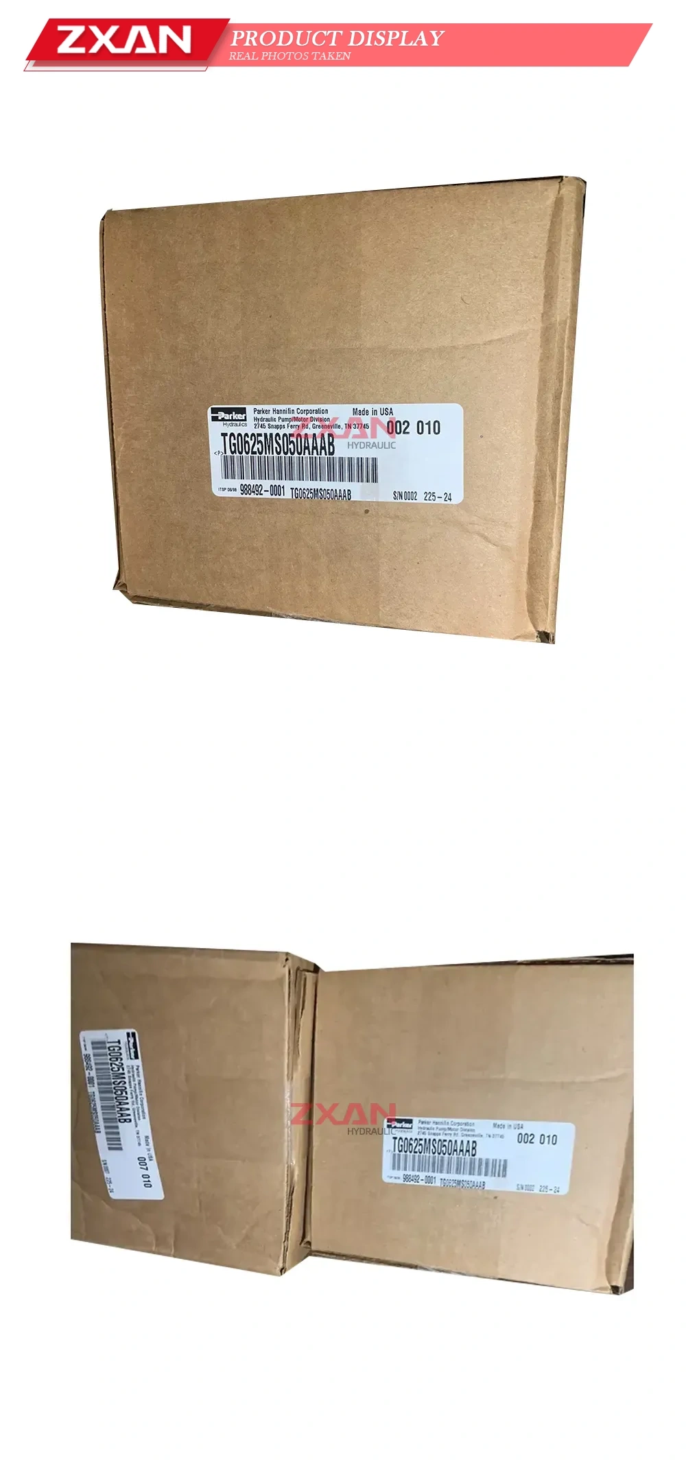 Parker TG0625MS050AAAB Hydraulic Motor Description