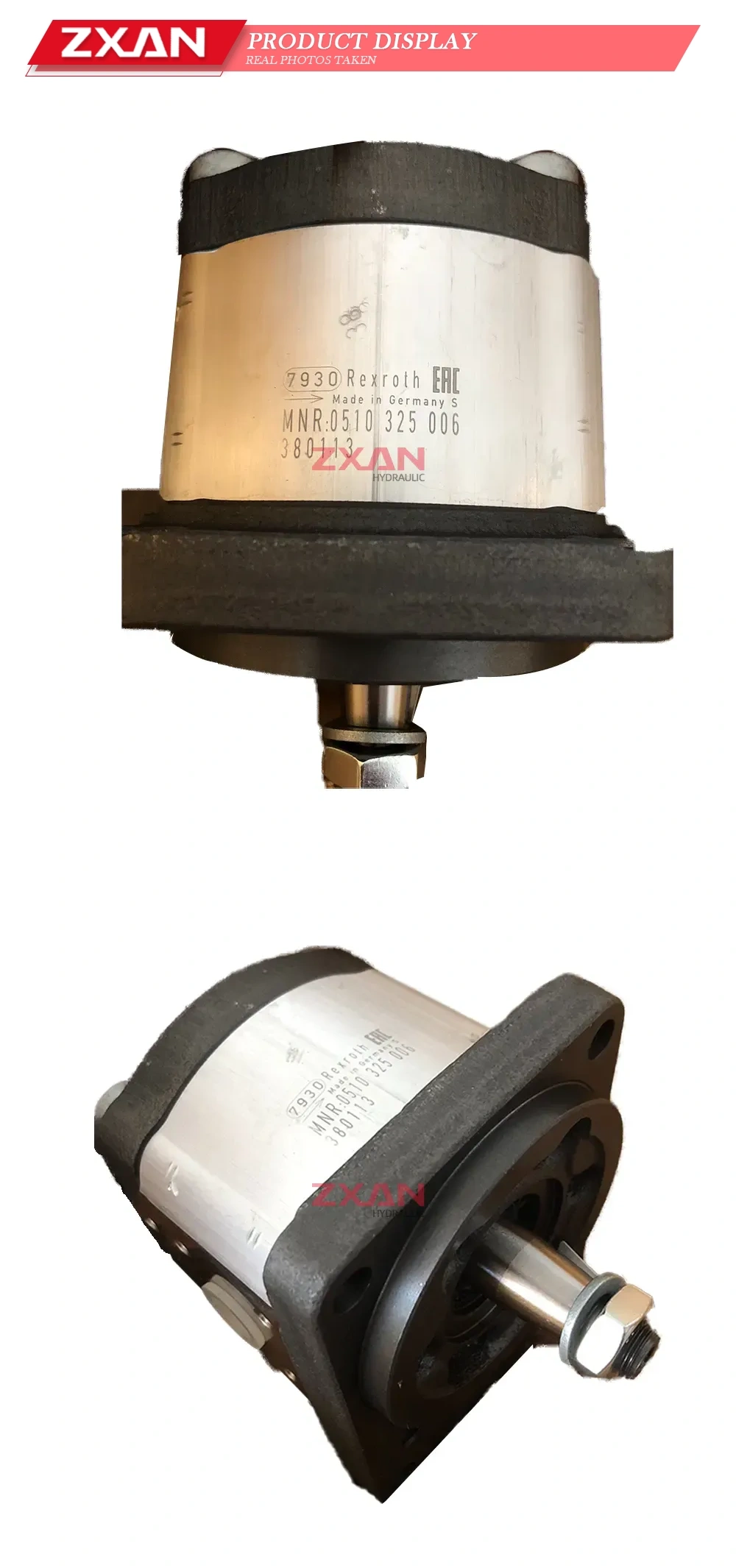 Rexroth 0510 325 006 Hydraulic Gear Pump Description