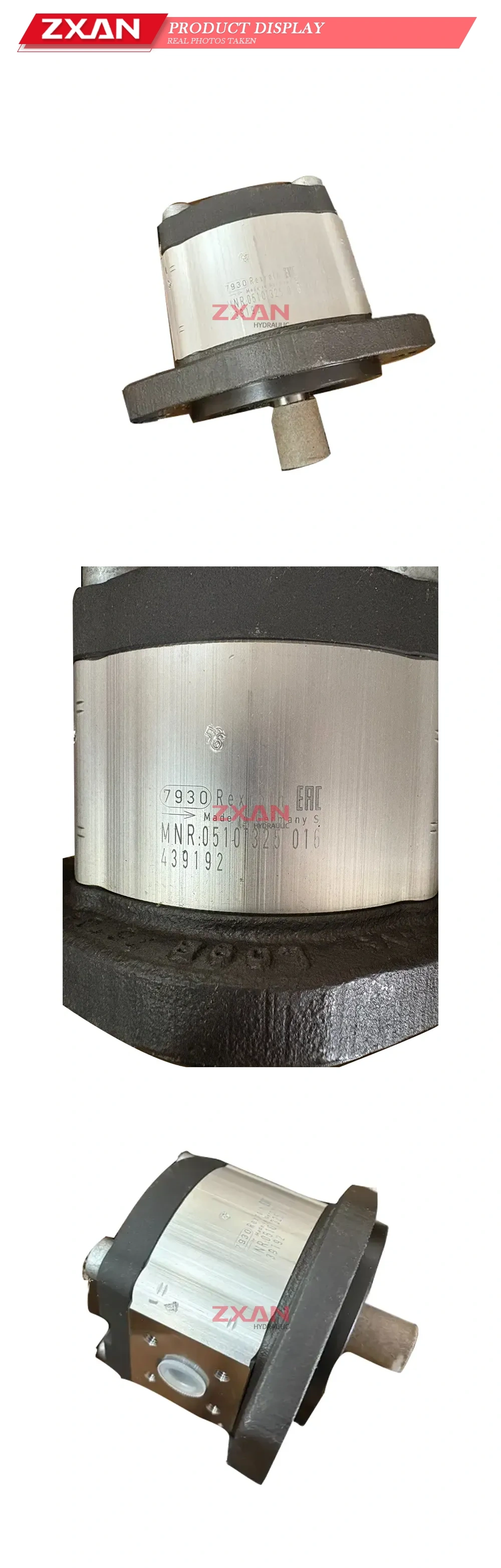 Rexroth 0510 325 016 Hydraulic Gear Pump Description