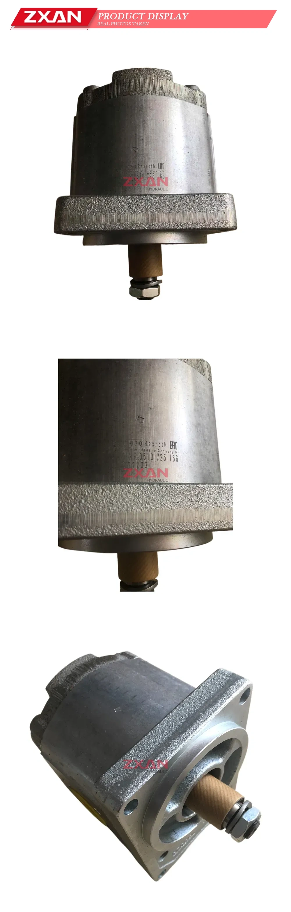 Rexroth 0510 725 166 Hydraulic Gear Pump Description