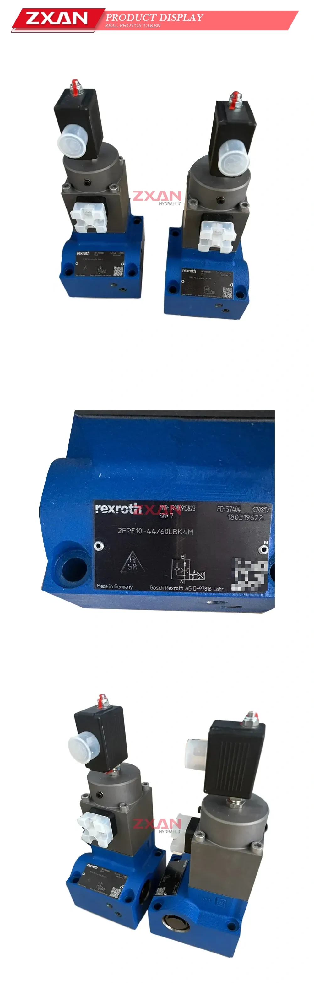 Rexroth 2FRE10-44/60LBK4M Proportional Flow Control Valve Description