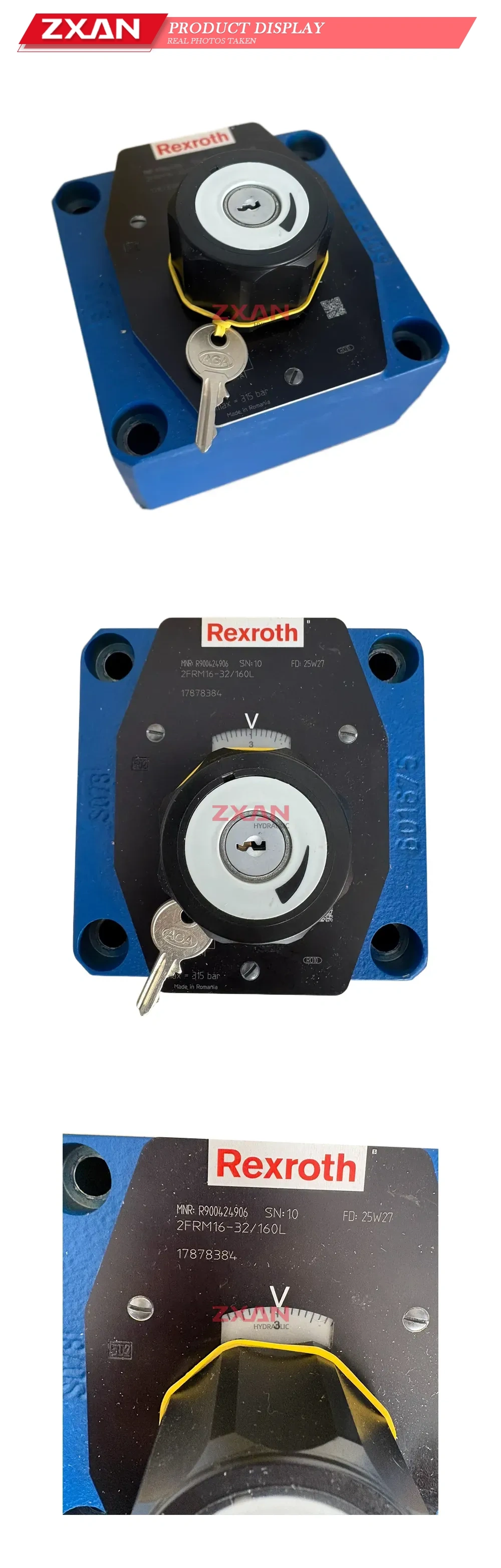 Rexroth 2FRM16-32/160L 2-Way Flow Control Valve Description