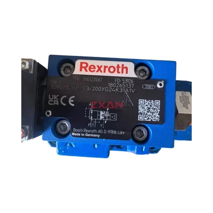 Rexroth 3DREME16P-73/200YG24K31A1V Proportional Pressure Reducing Valve