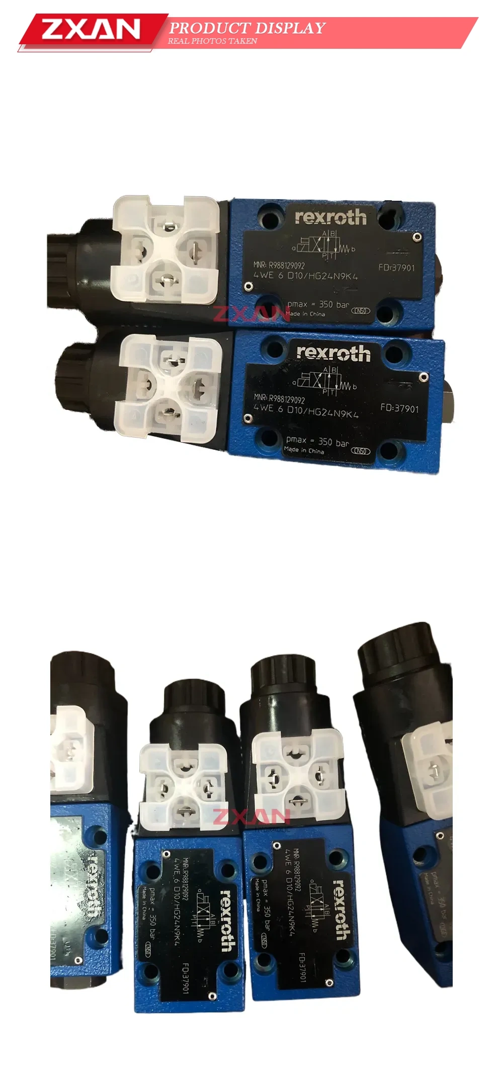 Rexroth 4WE 6 D10/HG24N9K4 Directional Spool Valve Description