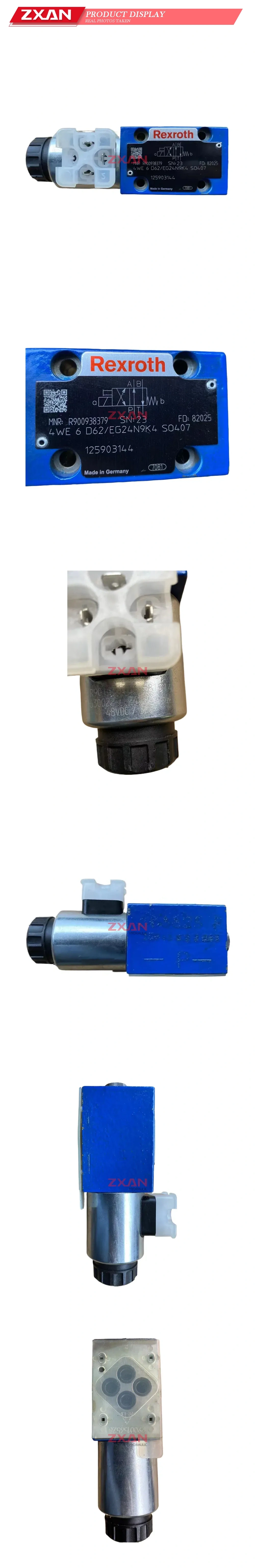 Rexroth 4WE 6 D62/EG24N9K4 SO407 Hydraulic Directional Control Valve Description