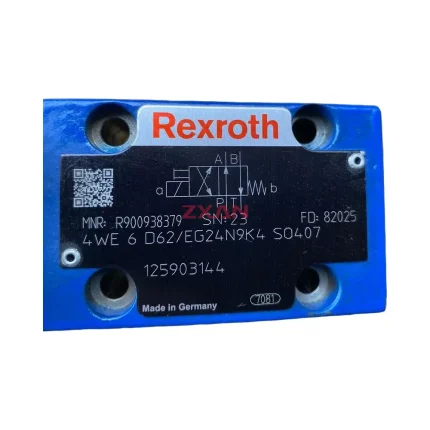 Rexroth 4WE 6 D62/EG24N9K4 SO407 Hydraulic Directional Control Valve