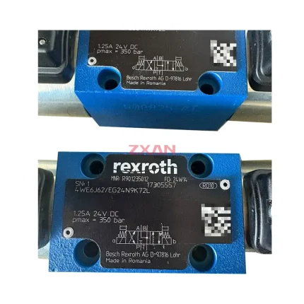 Rexroth 4WE6J62/EG24N9K72L Hydraulic Directional Control Valve