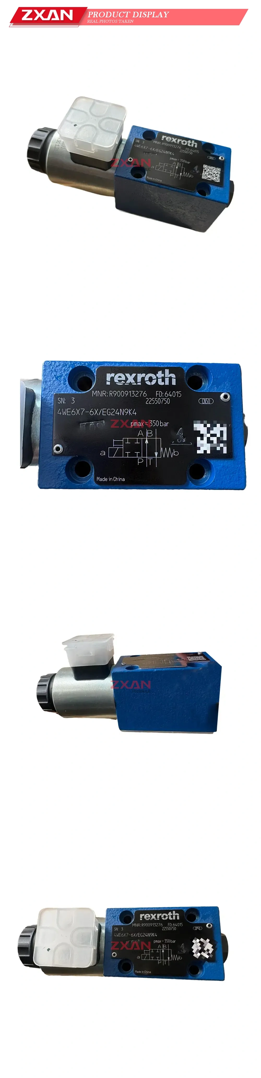 Rexroth 4WE6X7-6X/EG24N9K4 Hydraulic Directional Control Valve Description