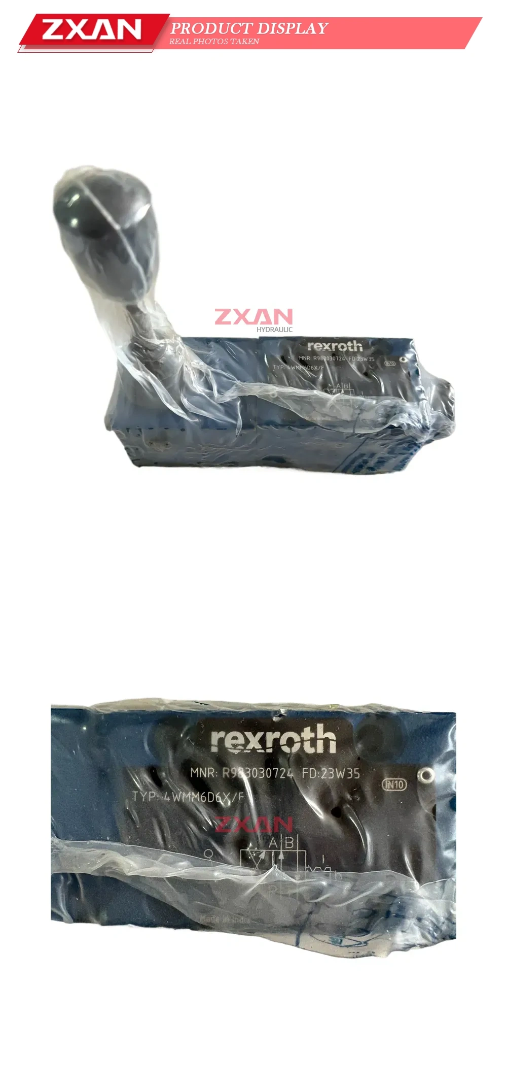 Rexroth 4WMM6D6X/F Manual Directional Control Valve Description