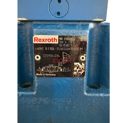 Rexroth 4WRKE 10 E100L-35/6EG24K31/A5D3M Proportional Directional Control Valve