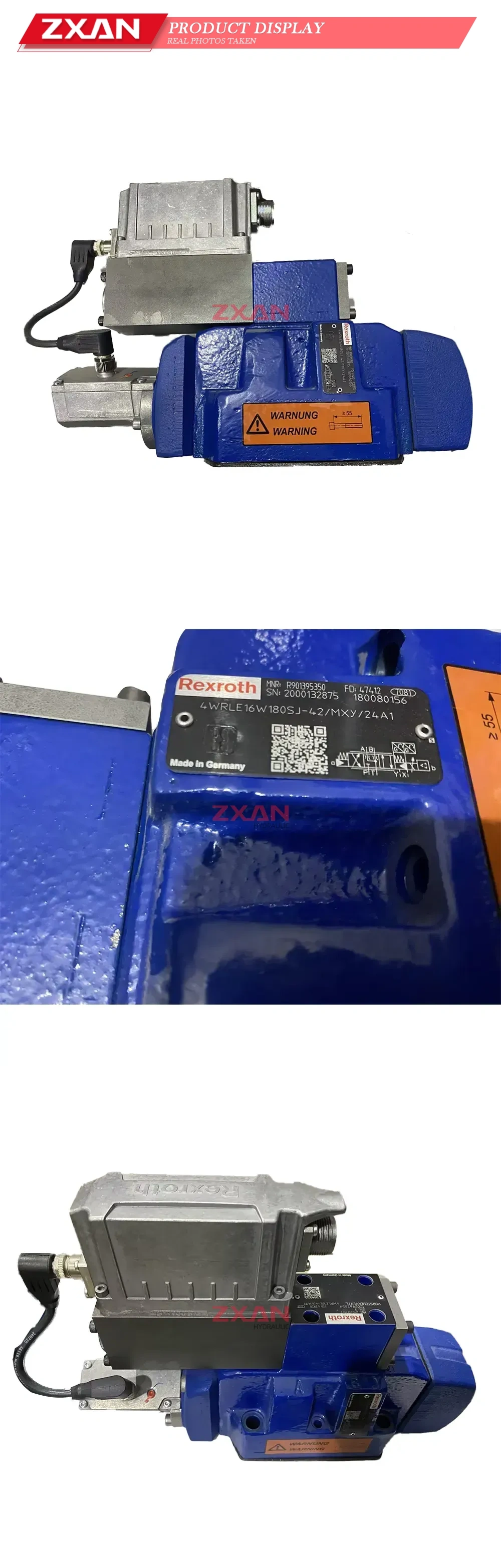 Rexroth 4WRLE16W180SJ-42/MXY/24A1 Proportional Directional Valve Description