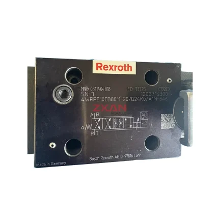 Rexroth 4WRPE10CB80M-20/G24K0/A1M-846 Proportional Directional Control Valve