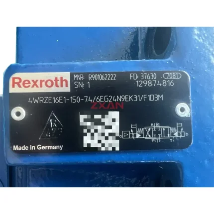 Rexroth 4WRZE16E1-150-74/6EG24N9EK31/F1D3M Proportional Directional Control Valve