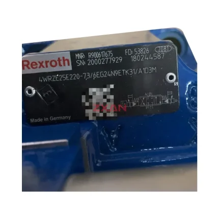 Rexroth 4WRZE25E220-73/6EG24N9ETK31/A1D3M Proportional Directional Control Valve