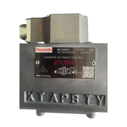 Rexroth 4WS2EM10-52/75B11ET315K31EV Electro-hydraulic Servo Valve