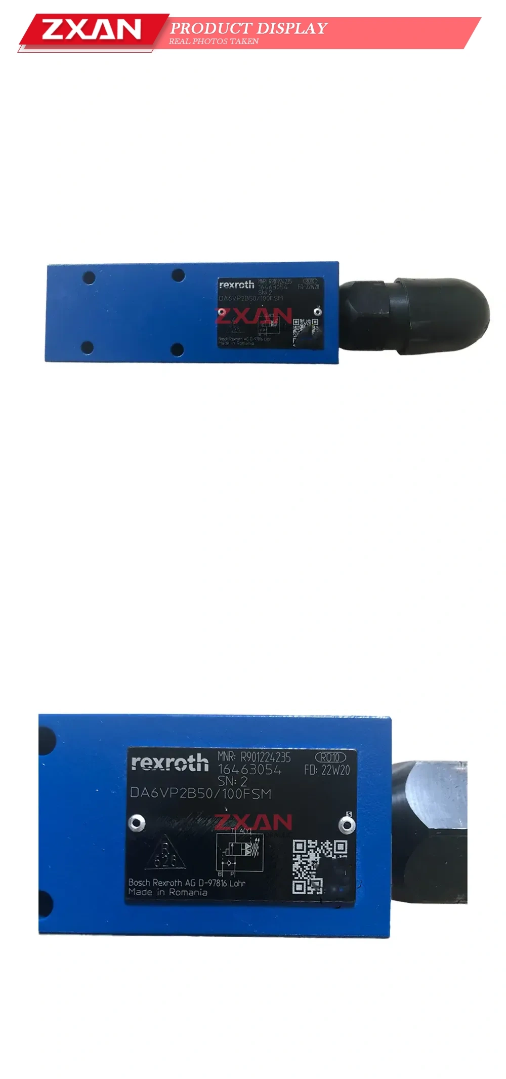 Rexroth DA6VP2B50/100FSM Pilot-operated Pressure Reducing Valve Description