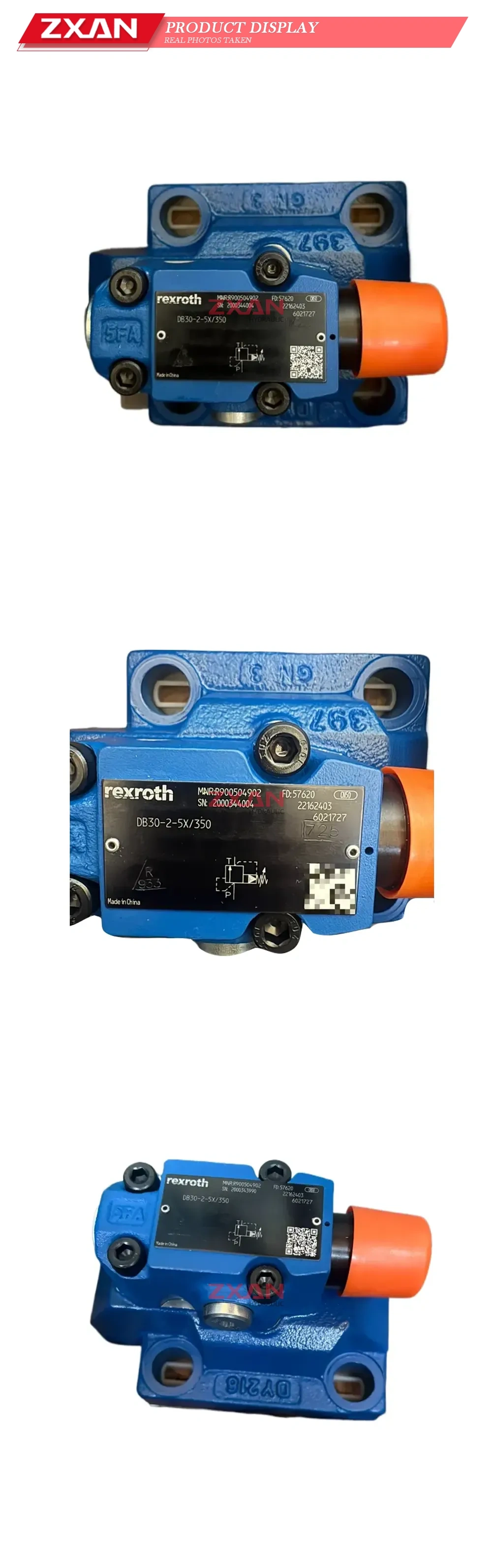 Rexroth DB30-2-5X/350 Pressure Relief Valve Description