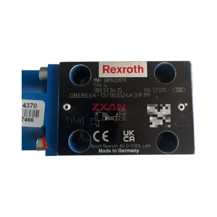 Rexroth DBEBE6X-12/180G24K31F1M Proportional Pressure Relief Valve with Integrated Electronics