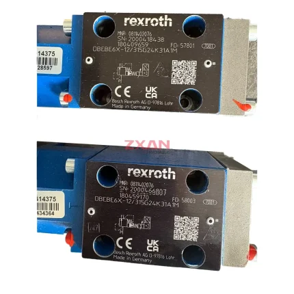 Rexroth DBEBE6X-12/315G24K31A1M Proportional Pressure Relief Valve