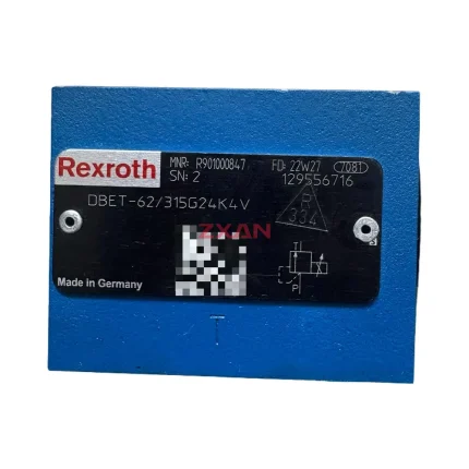 Rexroth DBET-62/315G24K4V Proportional Pressure Relief Valve