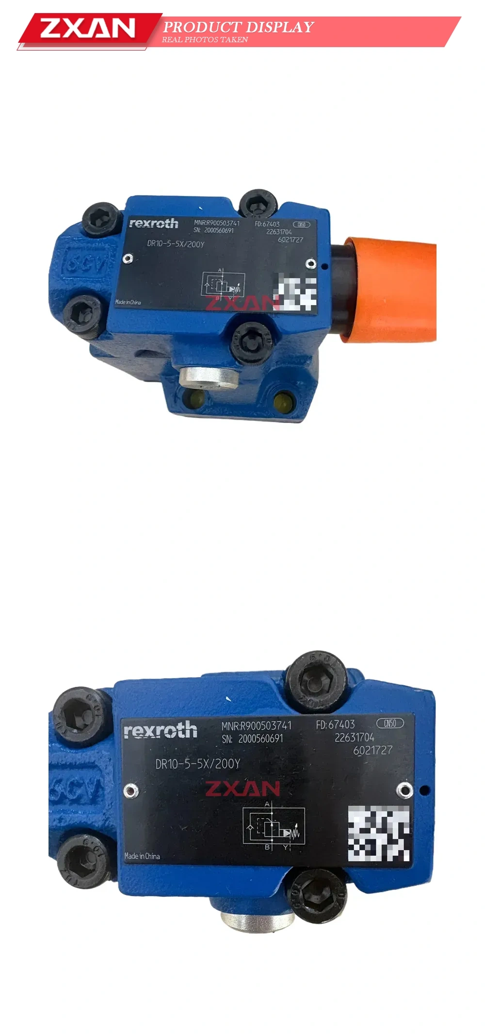 Rexroth DR10-5-5X/200Y Pressure Reducing Valve Description