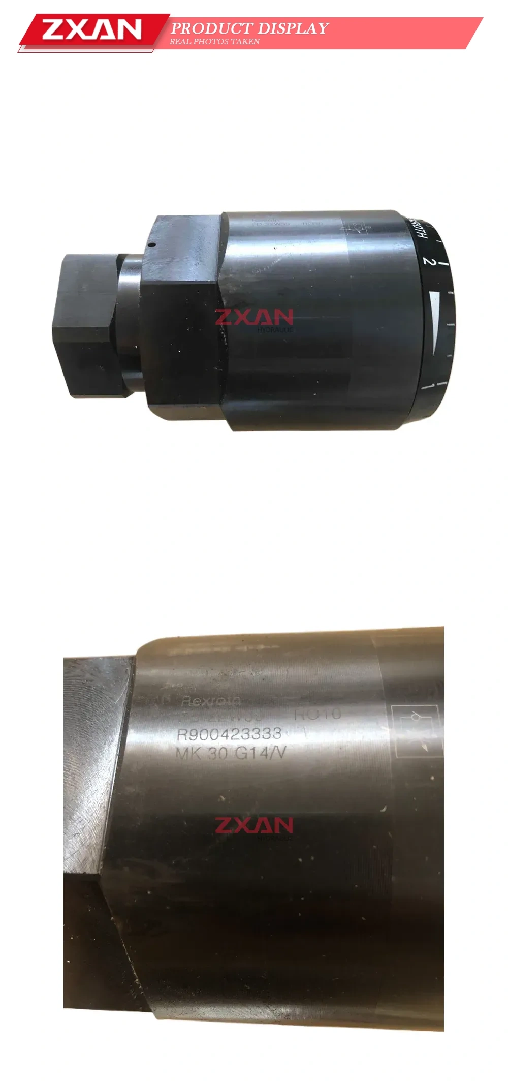 Rexroth MK 30 G14/V Hydraulic Throttle Valve Description