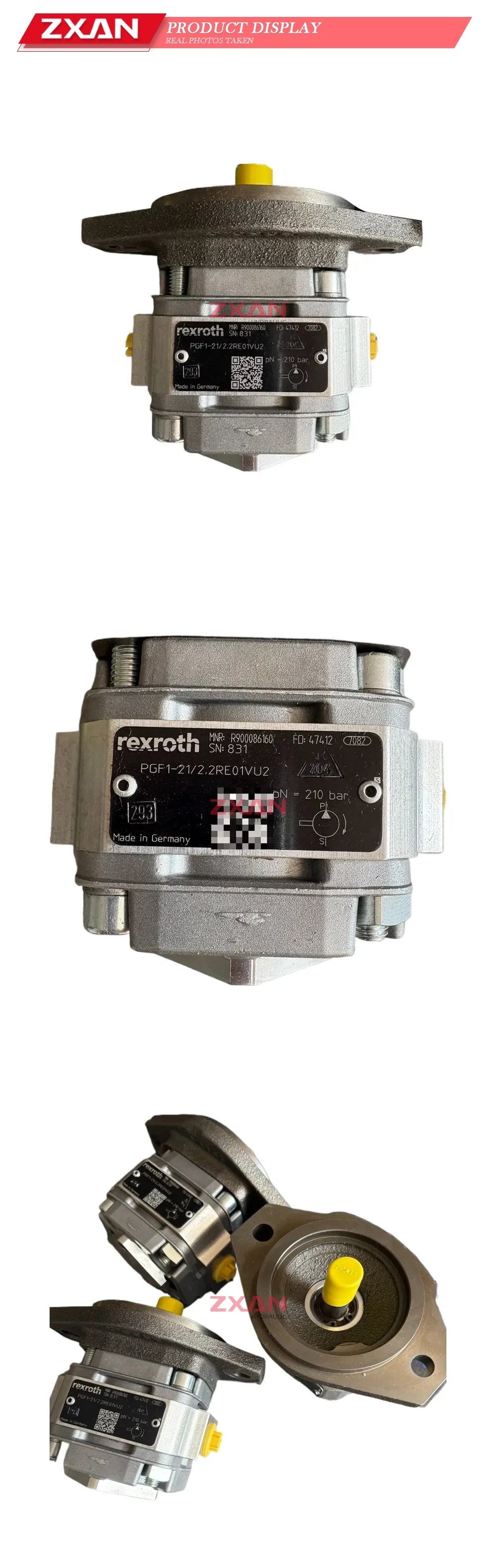 Rexroth PGF1-21/2.2RE01VU2 Internal Gear Pump Description