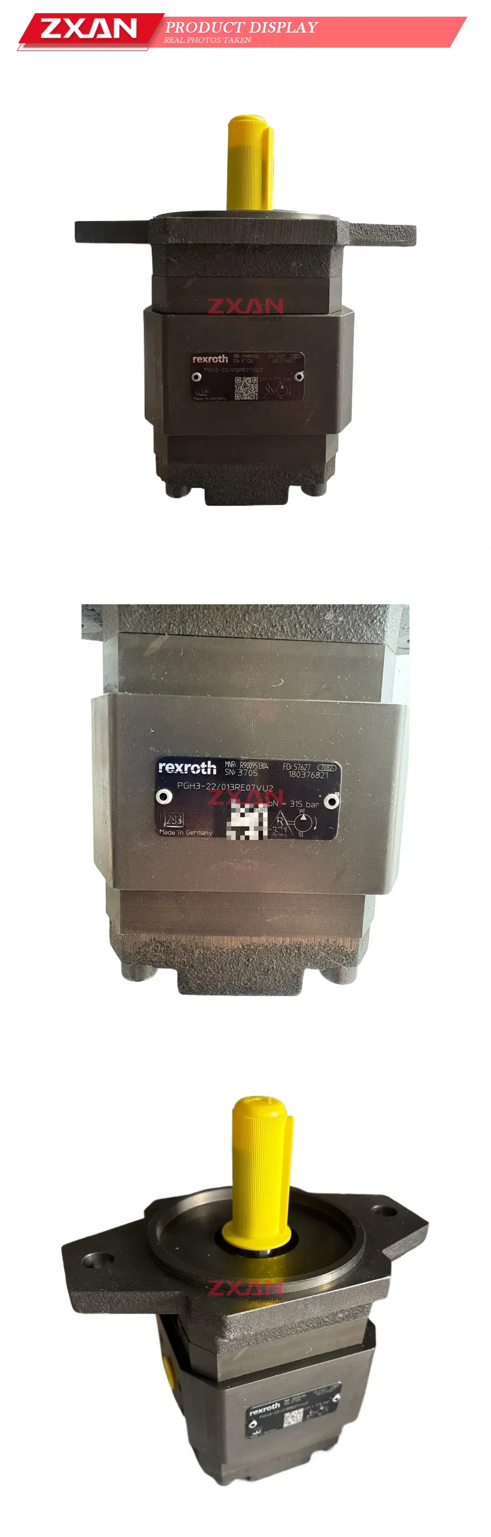 Rexroth PGH3-22/013RE07VU2 Internal Gear Pump Description