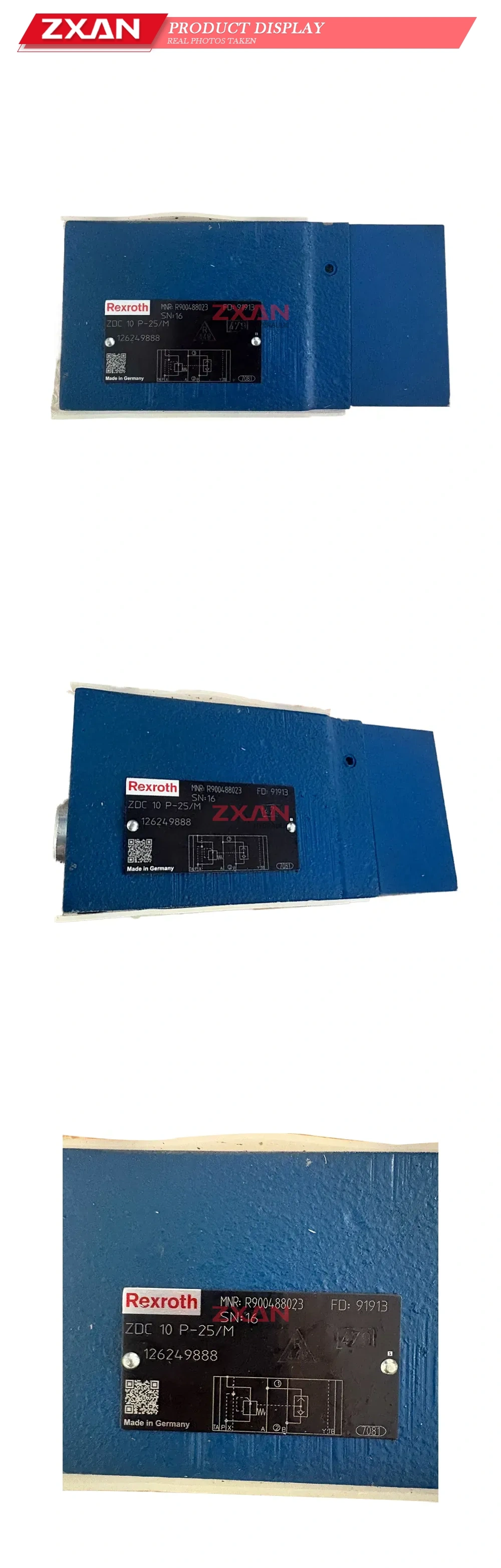 Rexroth ZDC 10 P-25/M Pressure Reducing Valve Description