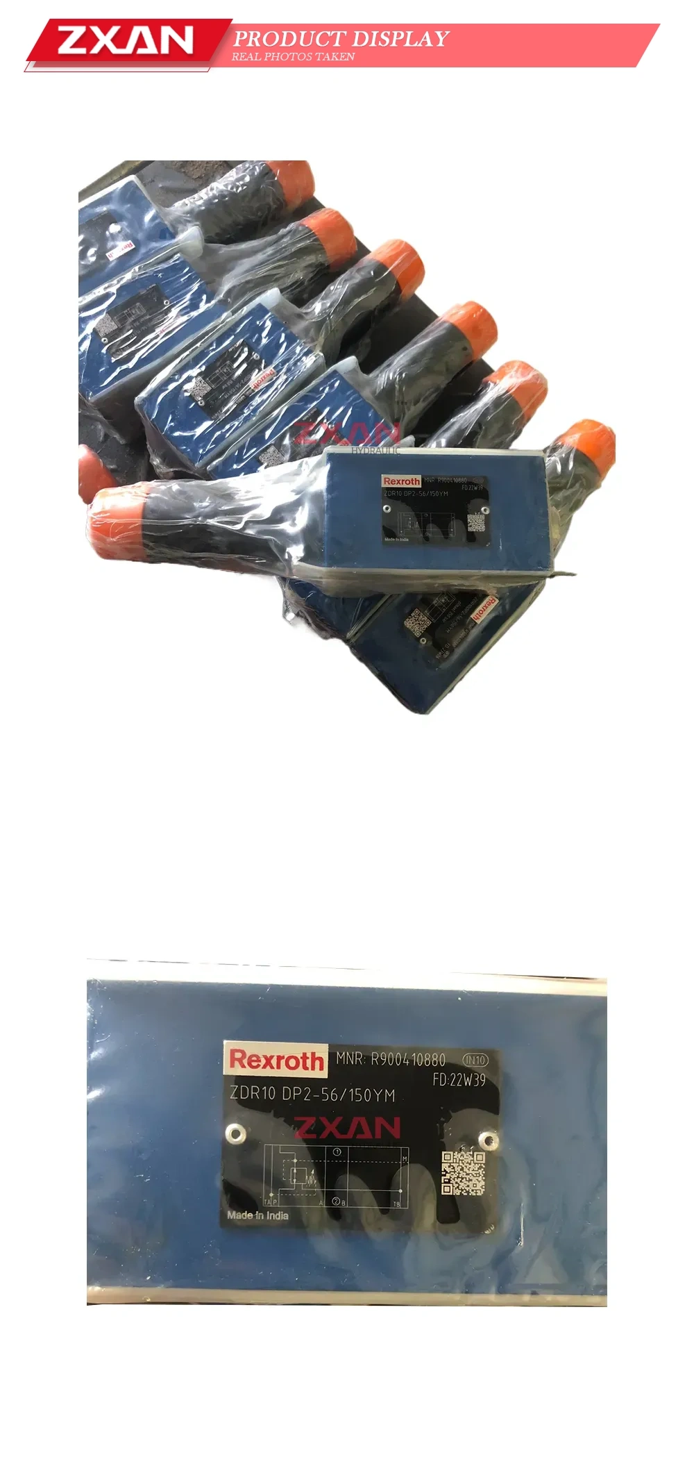 Rexroth ZDR10 DP2-56/150YM Hydraulic Pressure Reducing Valve Description